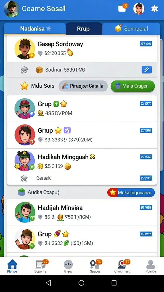 Beragam pilihan permainan menarik dalam aplikasi Aplikasi RPVIP3 Terbaru dan Terlengkap.