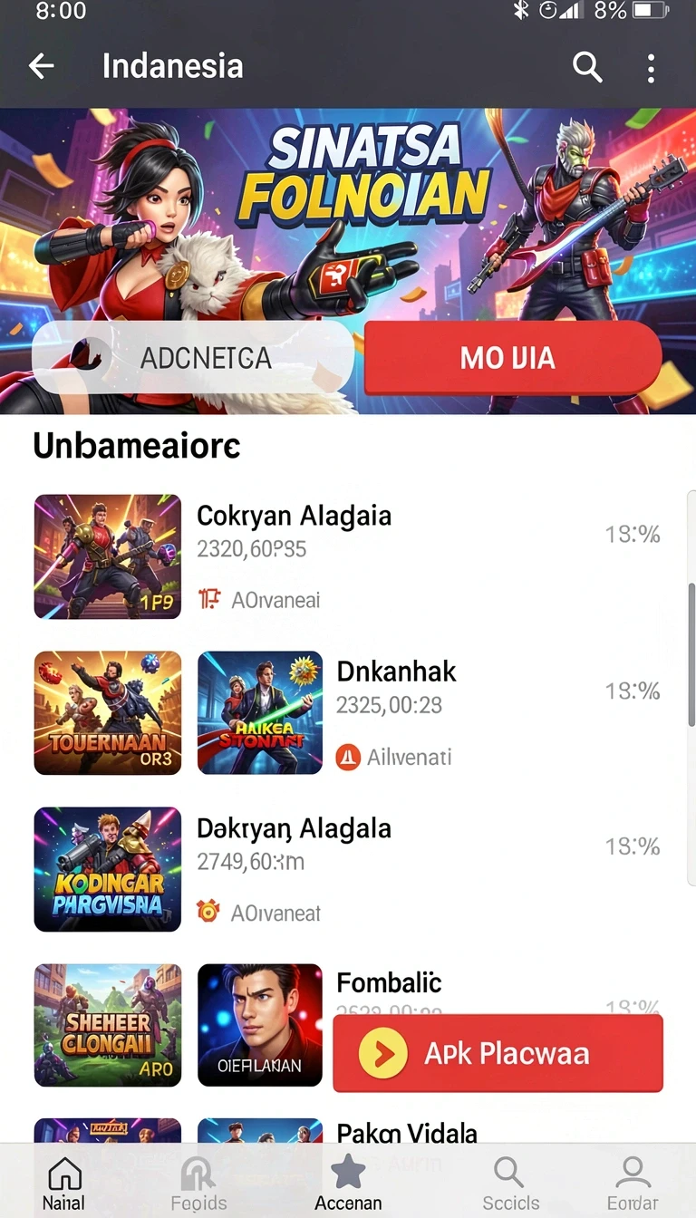 Beragam pilihan permainan menarik dalam aplikasi Aplikasi megahoki Terbaru dan Terlengkap.